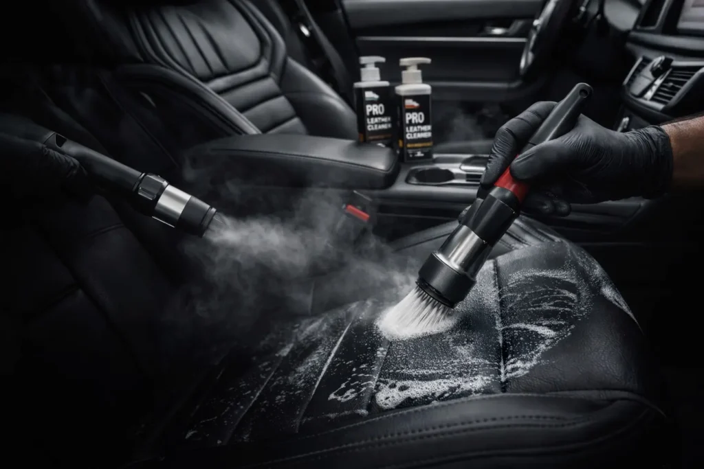 Lederen Autostoelen Reinigen groningen