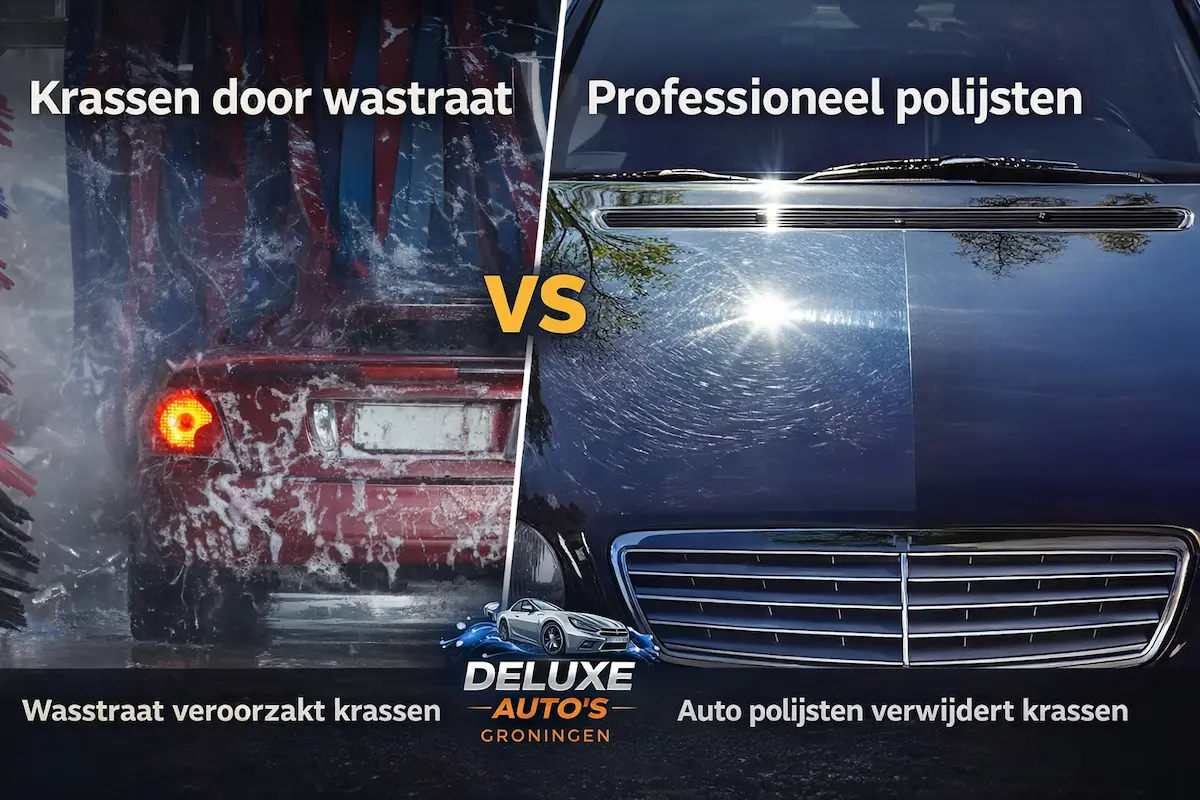 Krassen door wasstraat – Waarom wij de wasstraat afraden